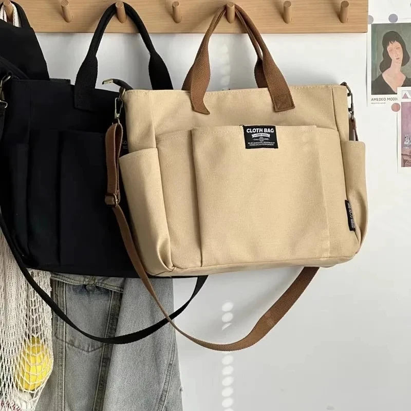 Chic Student Canvas Tote