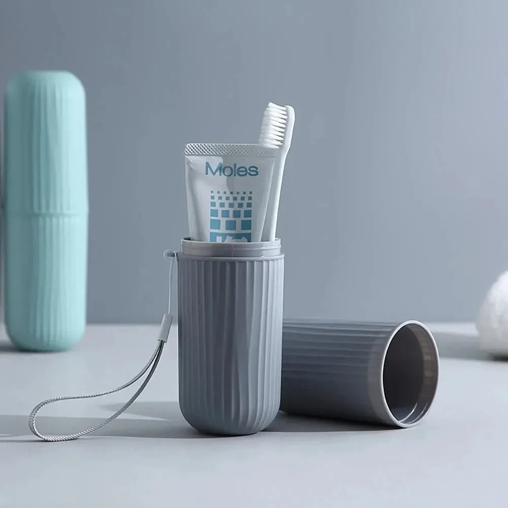 Travel Toothbrush Organizer Case