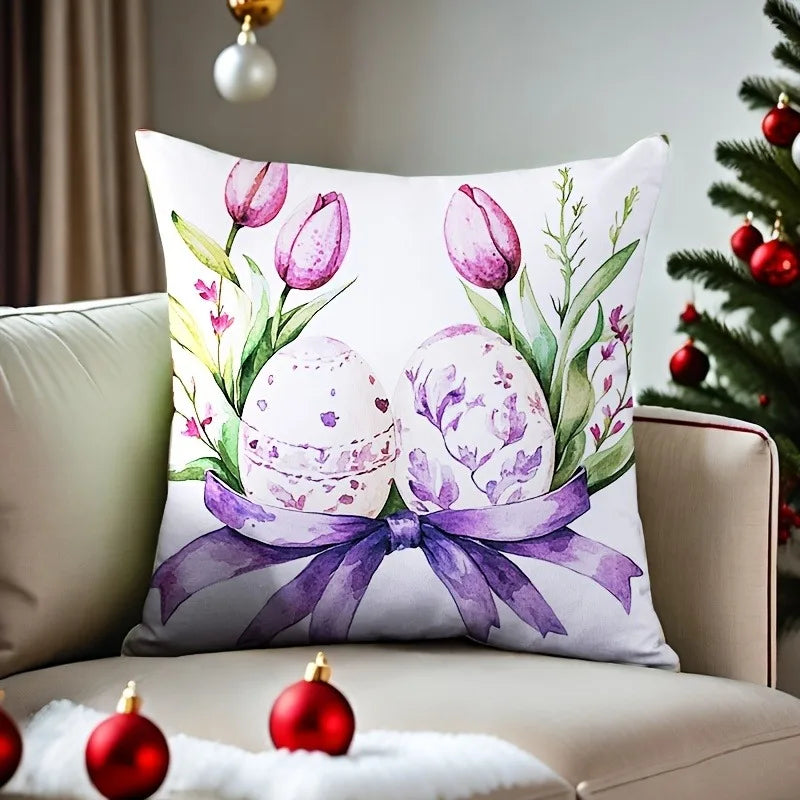 Cozy Bunny Pillow Cover