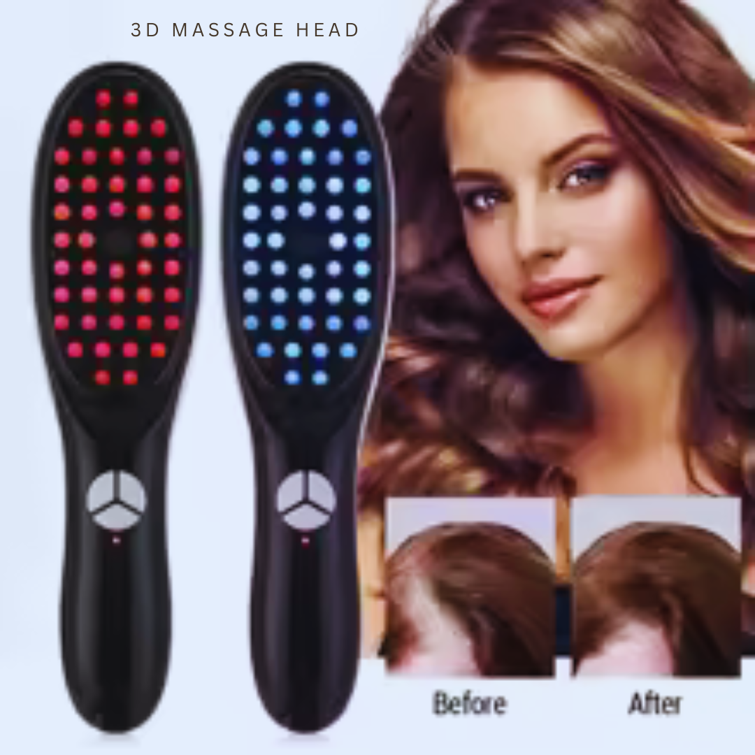 Blue Red Light Scalp Massager