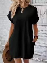 Easy Style Batwing Dress