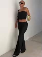 Chic Flare Pants Set