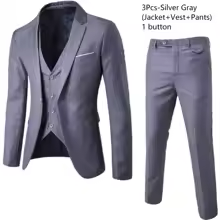 Elegant Men's Suit Set