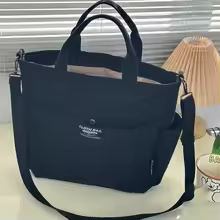 Chic Student Canvas Tote