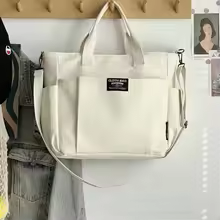 Chic Student Canvas Tote