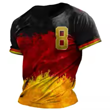 Vibrant Germany Flag T-Shirt
