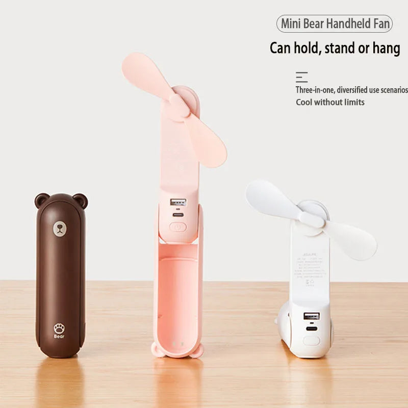 Portable mini Fan & Charger