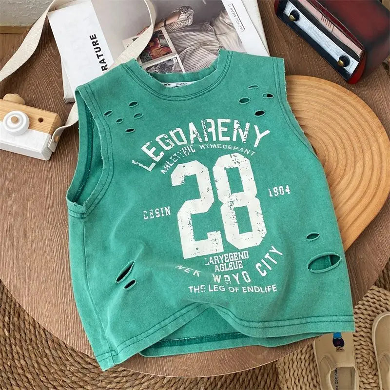 Stylish Sleeveless Kids Tank