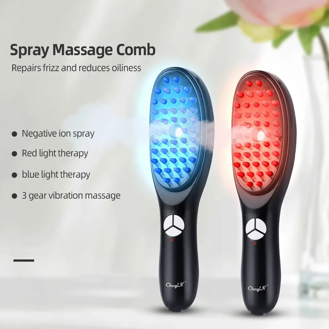 Blue Red Light Scalp Massager