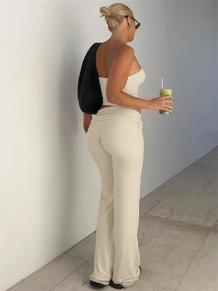 Chic Flare Pants Set