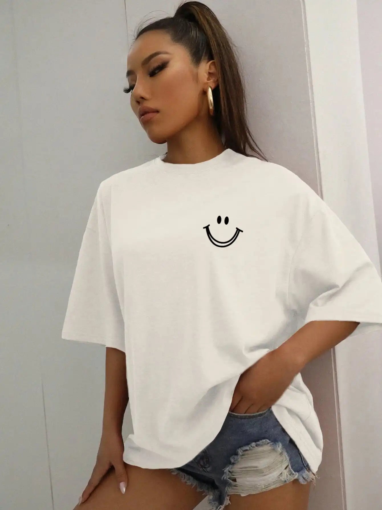 Happy Hip Hop Tee for Women