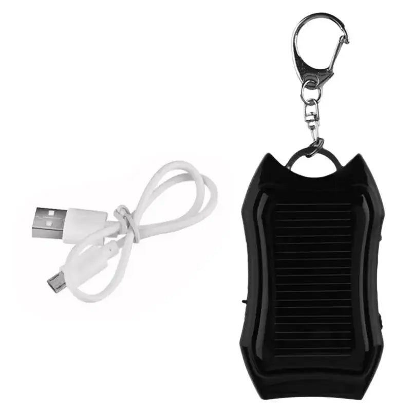 Solar Power Keychain Charger