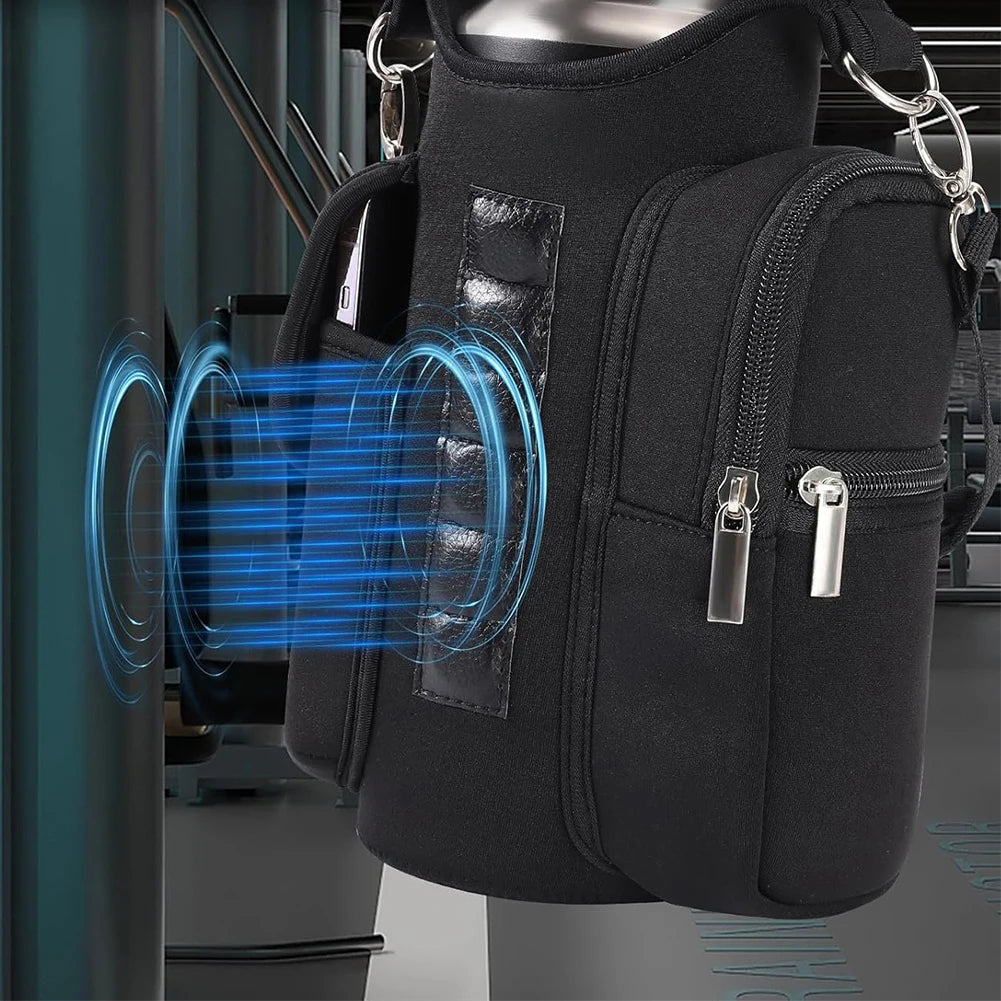 Magnetic Gym Bag Water Bottle
