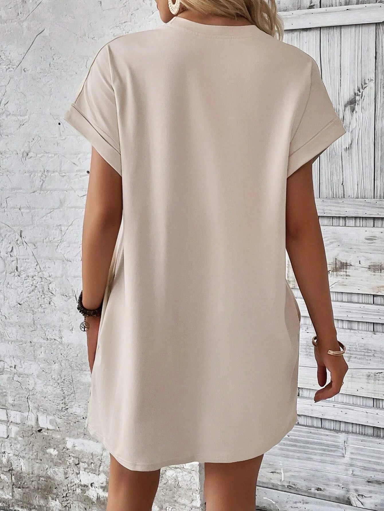 Easy Style Batwing Dress