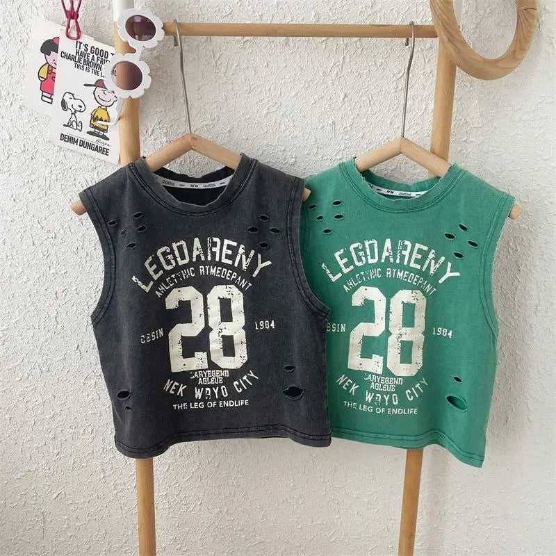Stylish Sleeveless Kids Tank