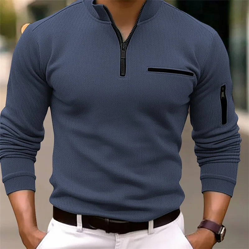 Retro Style Men's Polo