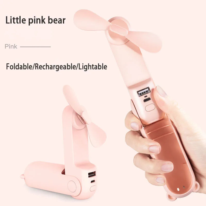 Portable mini Fan & Charger