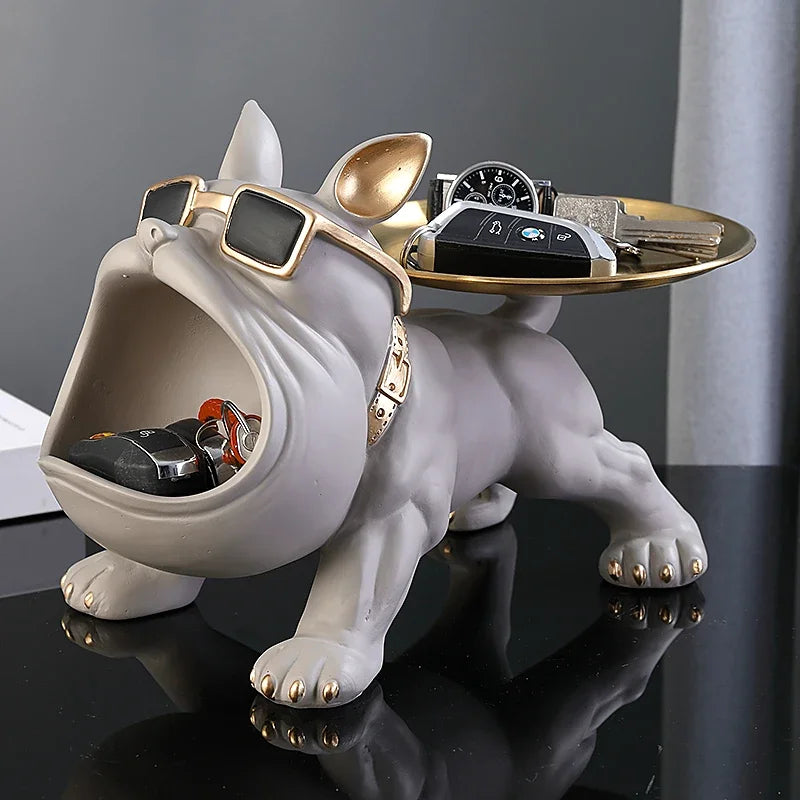 Charming Bulldog Storage Box