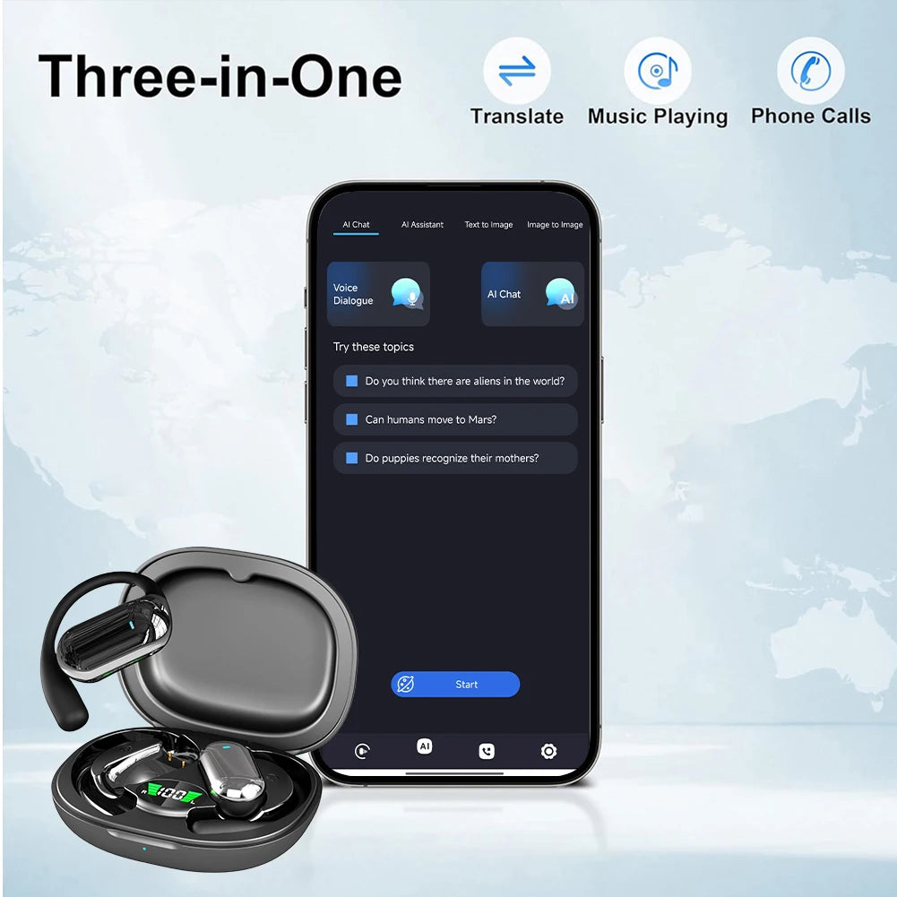 Translators Headphones 144 Languages Instant Voice