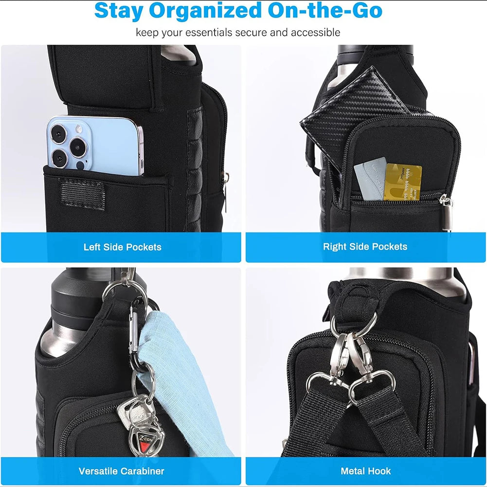 Magnetic Gym Bag Water Bottle