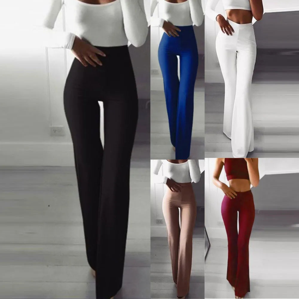 Slim Fit Flare Pants