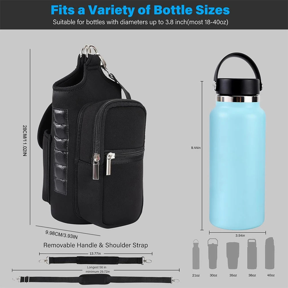 Magnetic Gym Bag Water Bottle