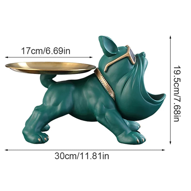 Charming Bulldog Storage Box