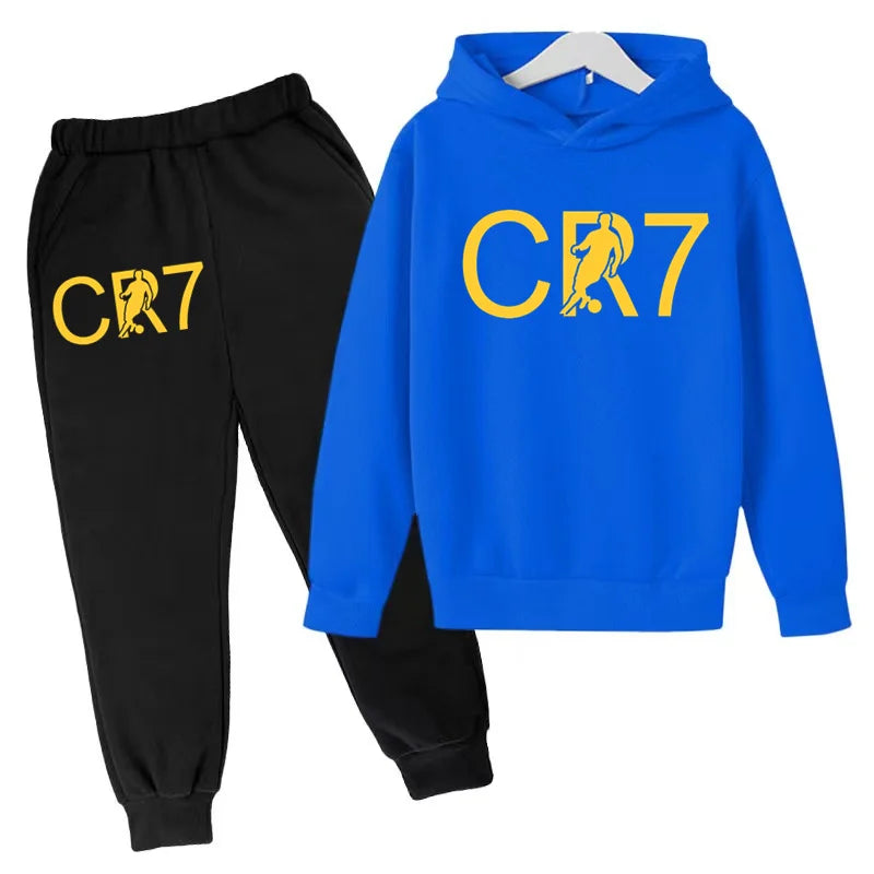 Kids Sports Hoodie Set
