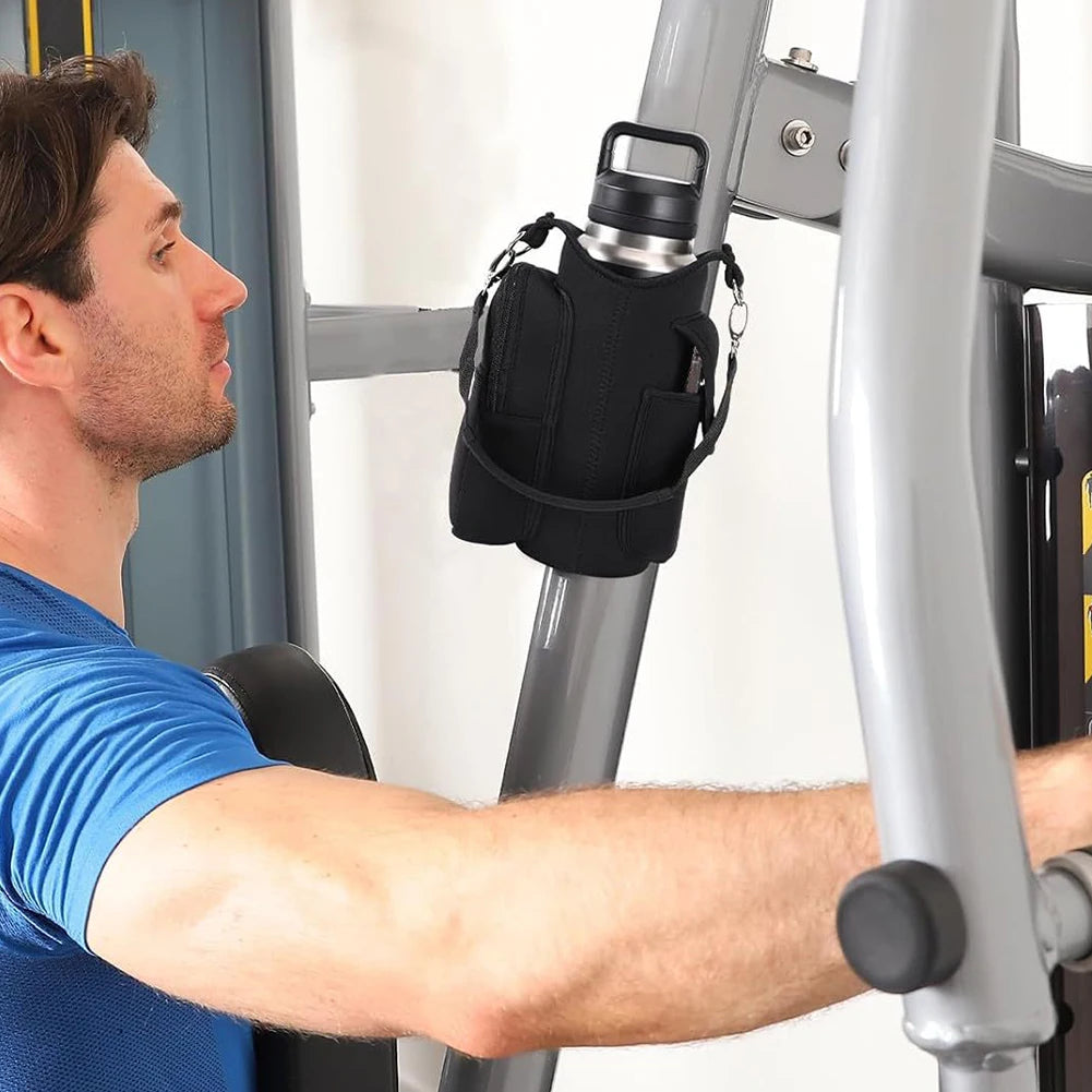 Magnetic Gym Bag Water Bottle