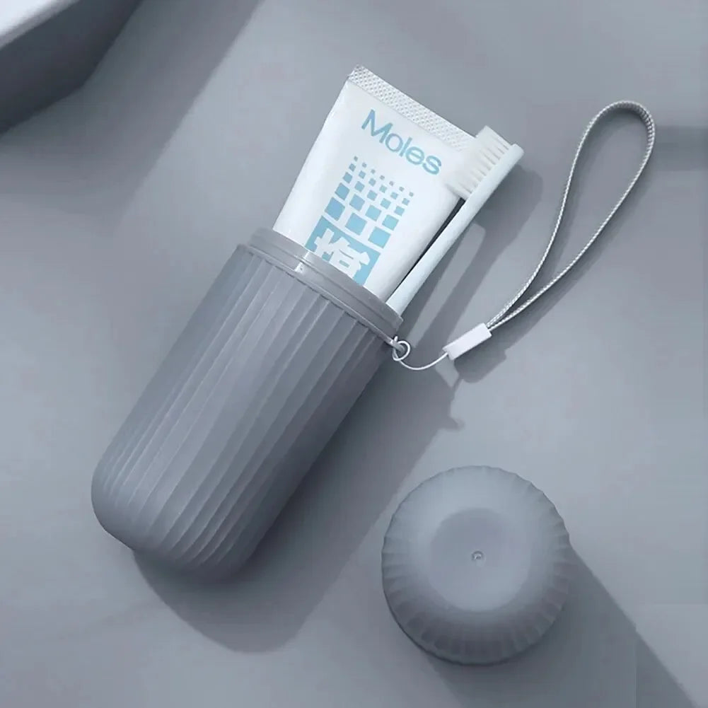Travel Toothbrush Organizer Case