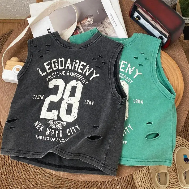 Stylish Sleeveless Kids Tank