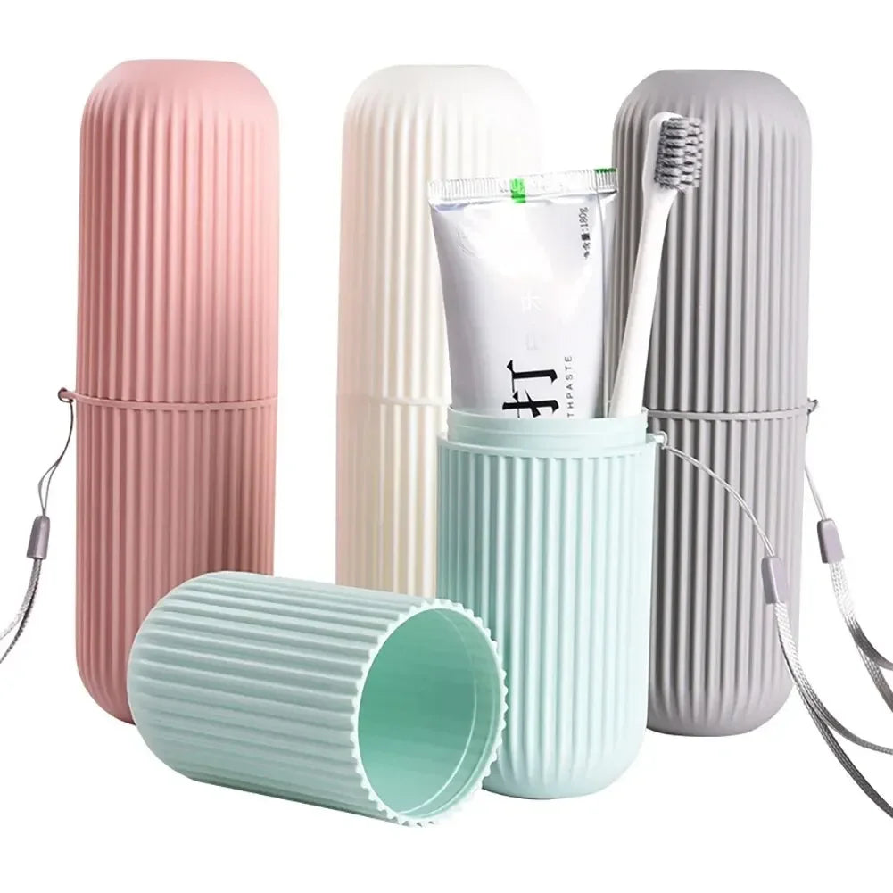 Travel Toothbrush Organizer Case