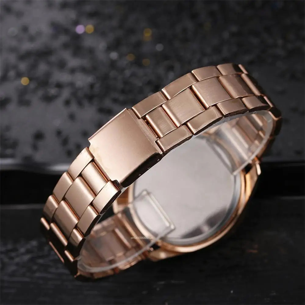 Elegant Rose Gold D&G Watch