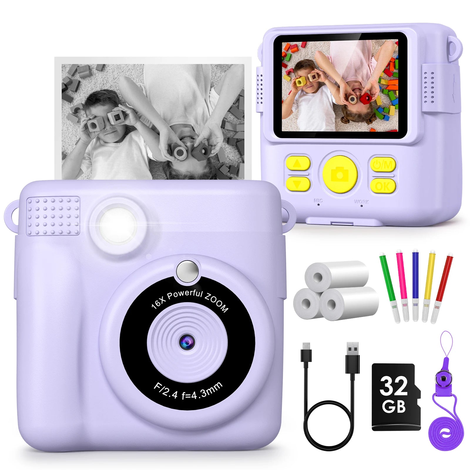 Instant Fun Kids Camera