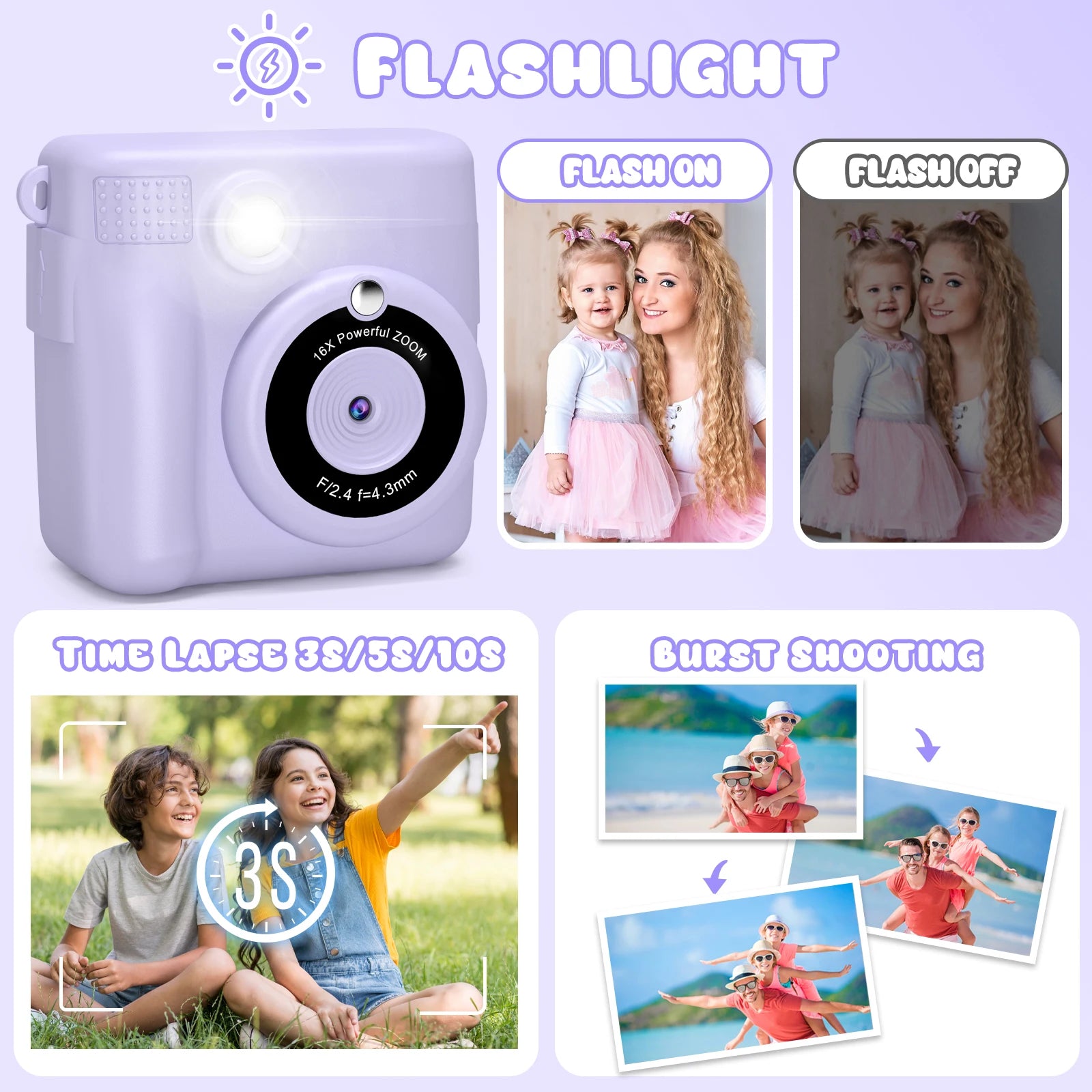 Instant Fun Kids Camera