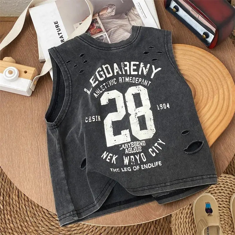 Stylish Sleeveless Kids Tank
