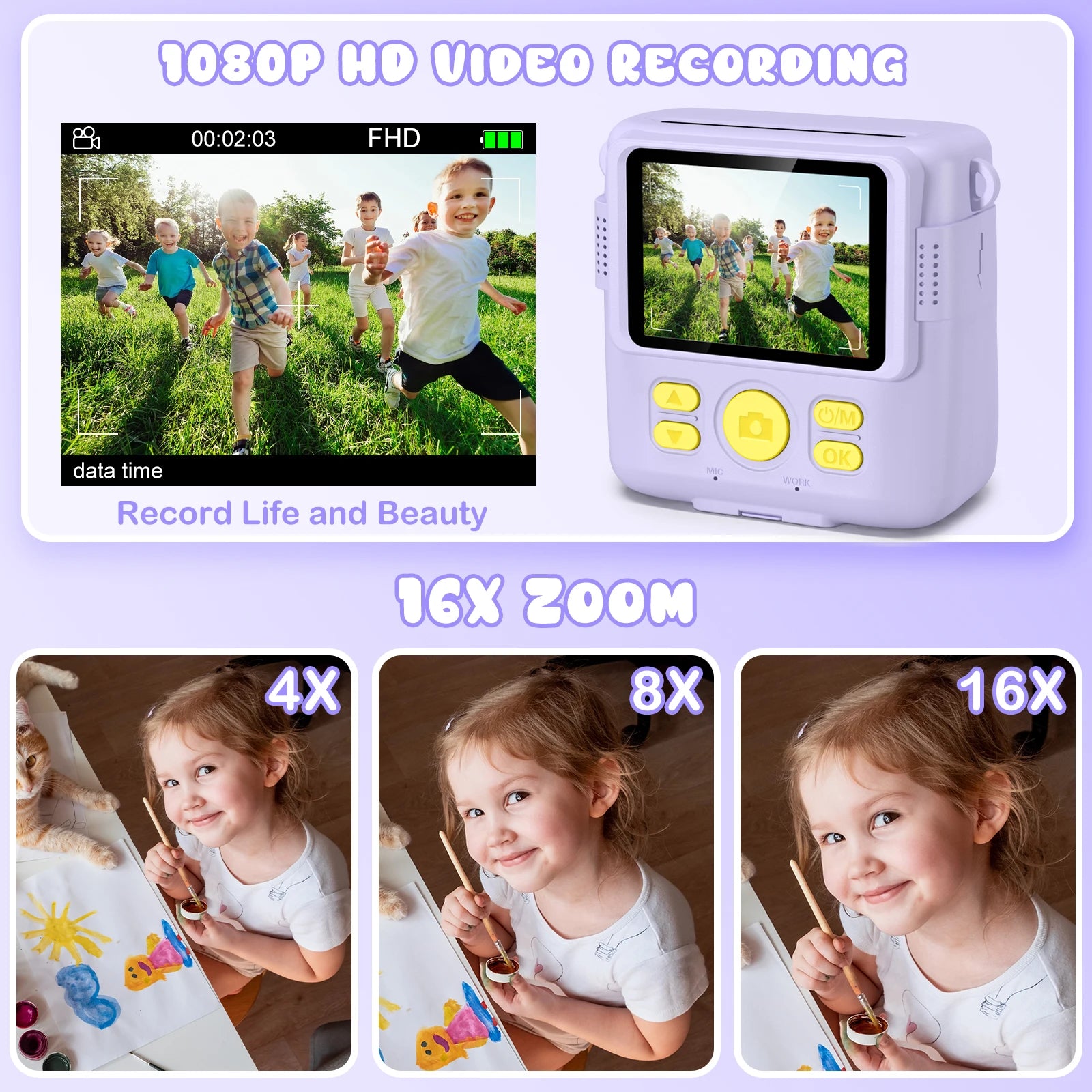 Instant Fun Kids Camera
