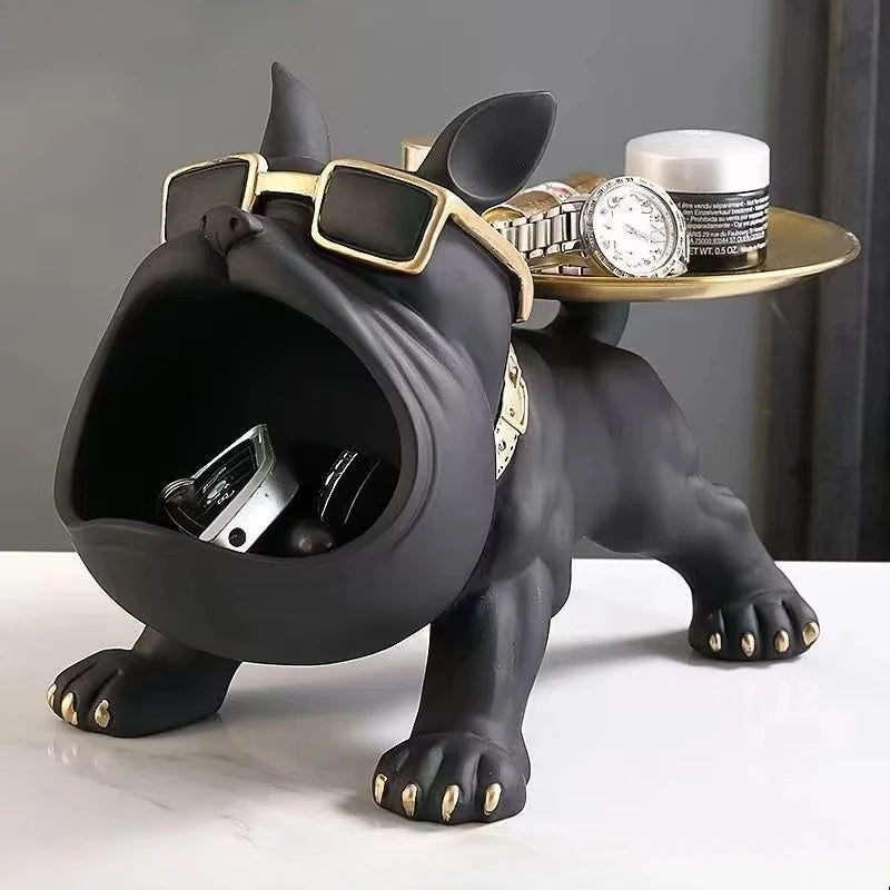 Charming Bulldog Storage Box