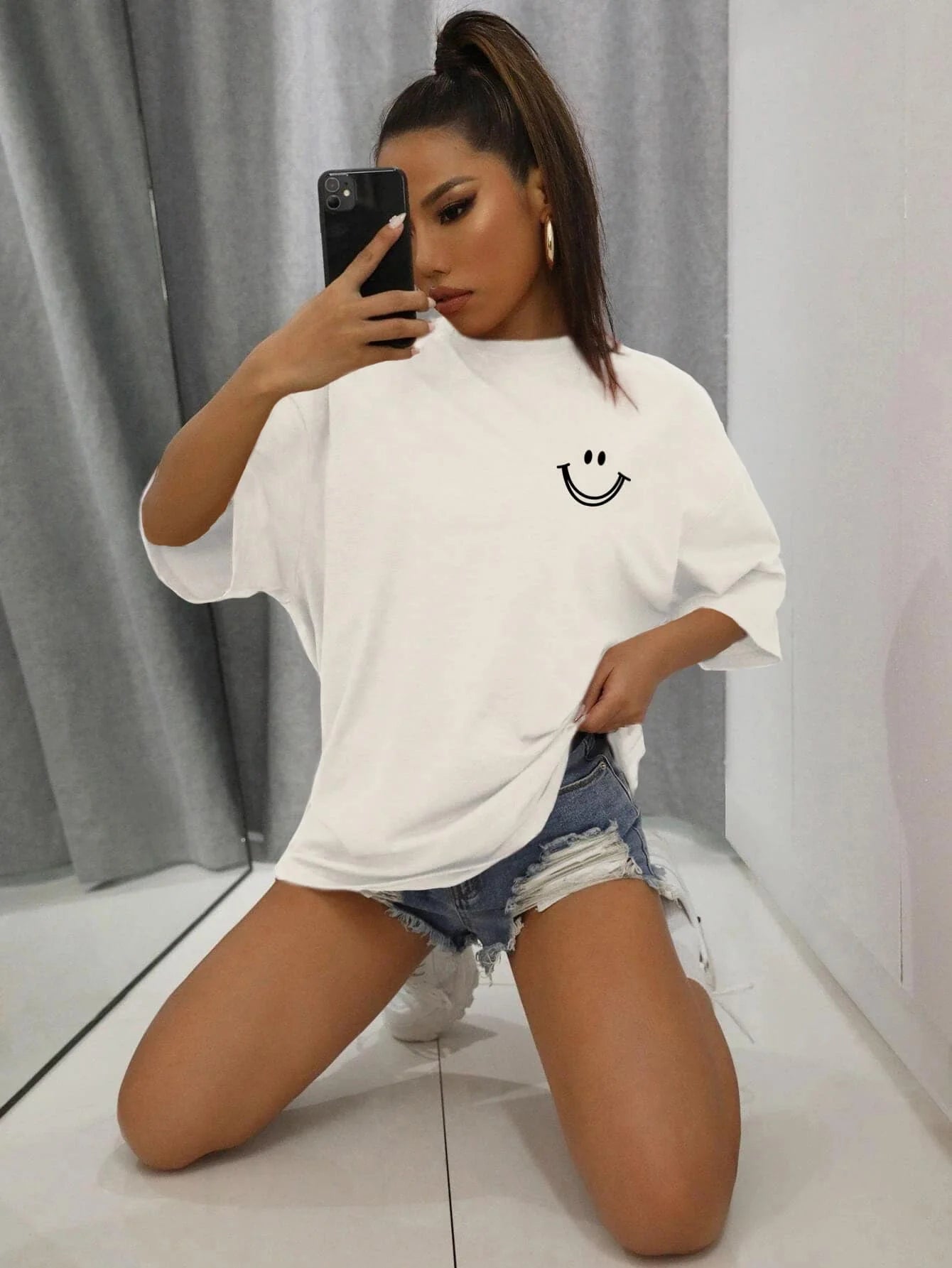Happy Hip Hop Tee for Women