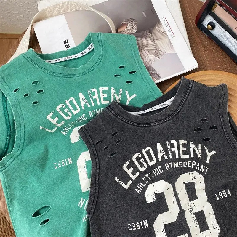 Stylish Sleeveless Kids Tank