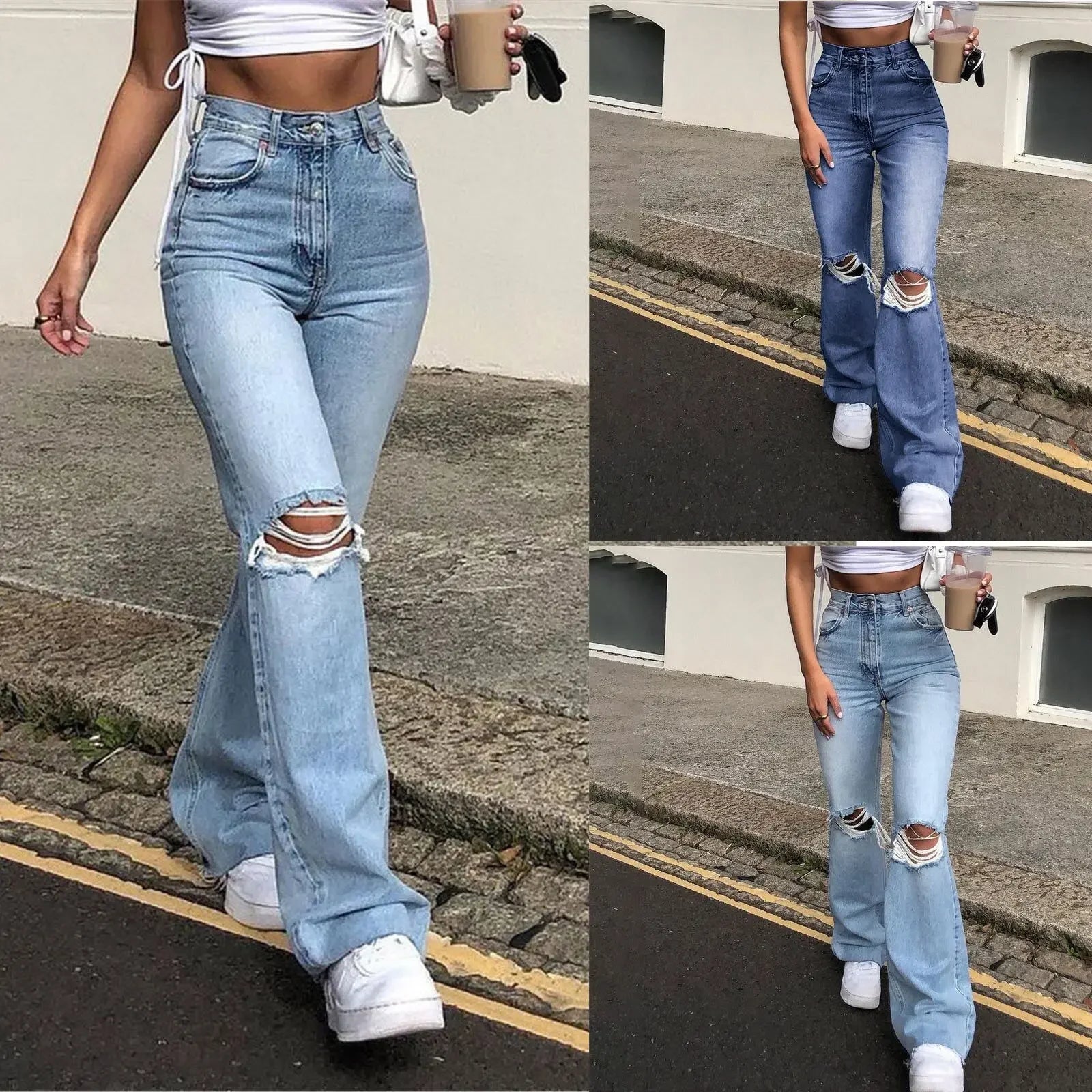 High-waisted Retro Stretch Women Pants