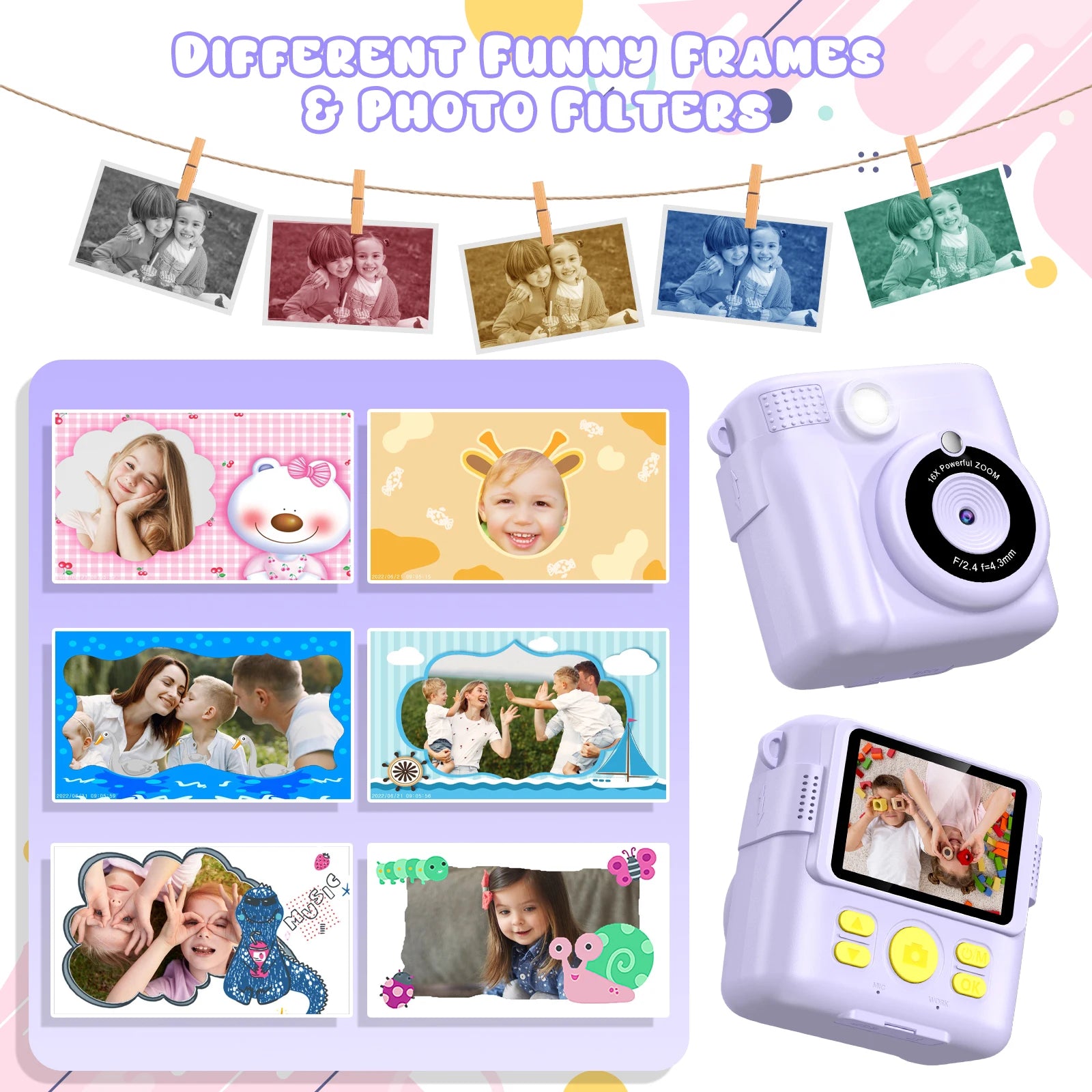 Instant Fun Kids Camera