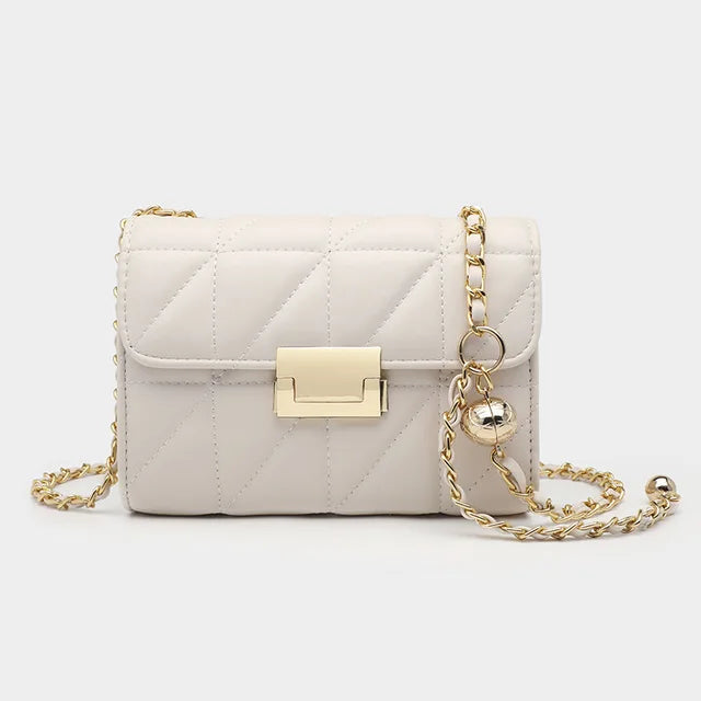 Diamond Lattice Elegance Crossbody