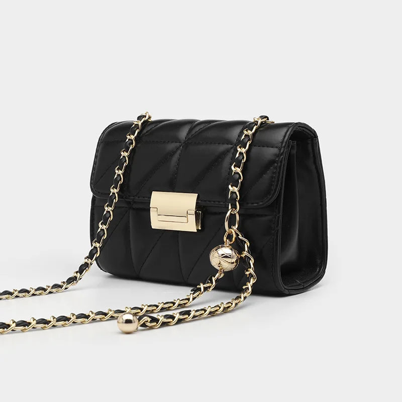 Diamond Lattice Elegance Crossbody