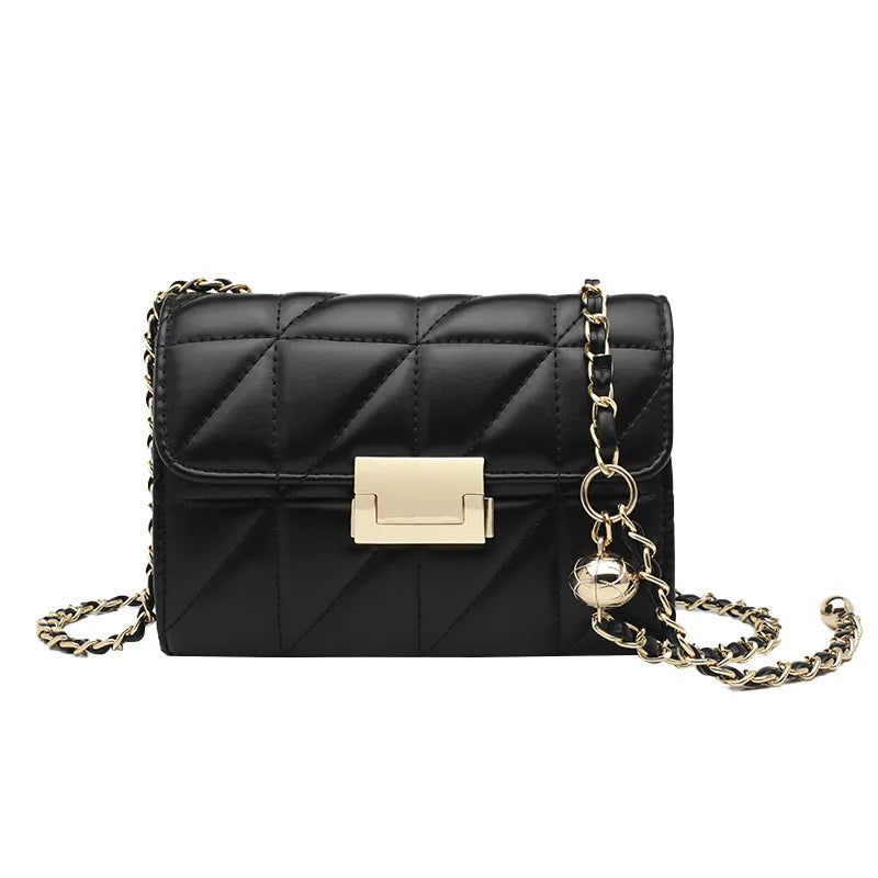 Diamond Lattice Elegance Crossbody