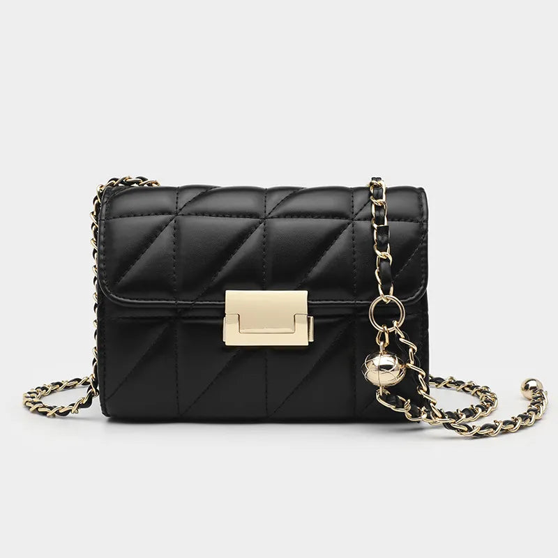 Diamond Lattice Elegance Crossbody